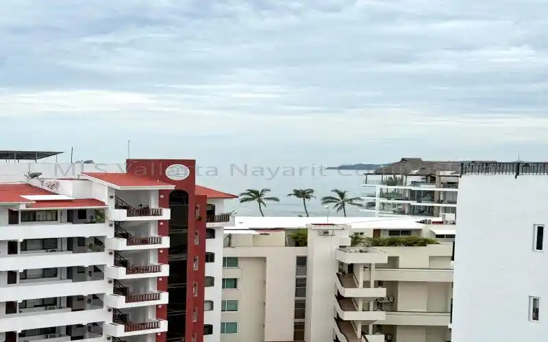 Ocean views from rooftop deck