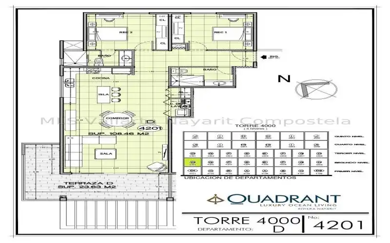 TORRE 4000-DEPTO D.4201