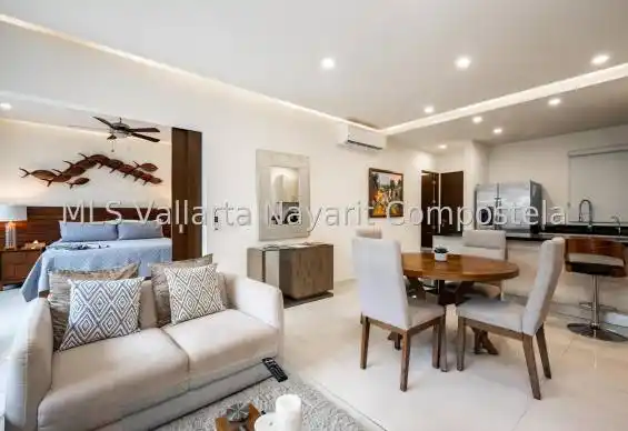 Sala, comedor y sala