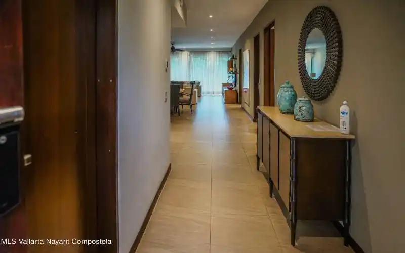 Entrance condo