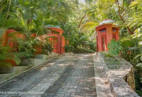 View of entrance gate