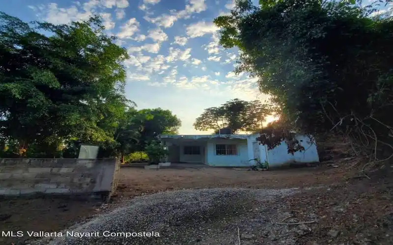 House located on a top