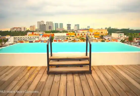 Rooftop Pool with City View