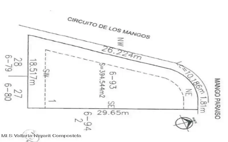 Lote Flamingos mapa