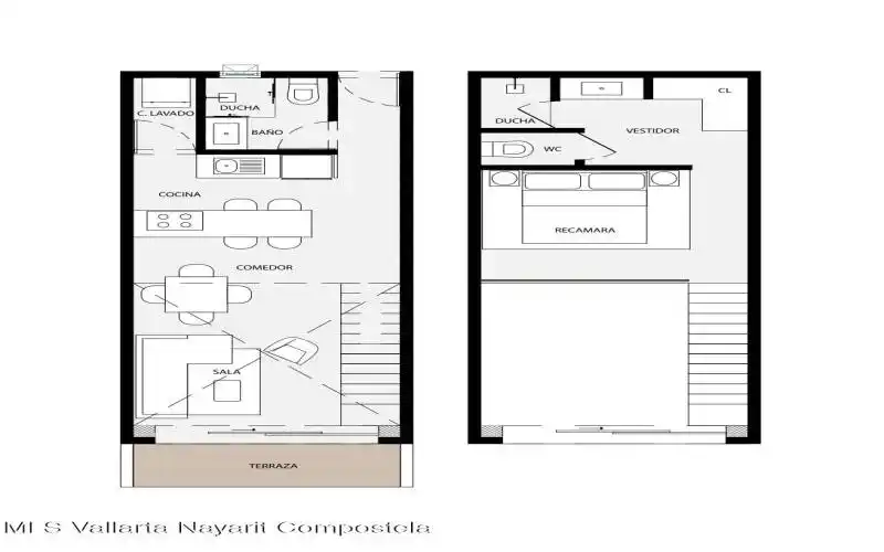 1 - Loft Floor Plan