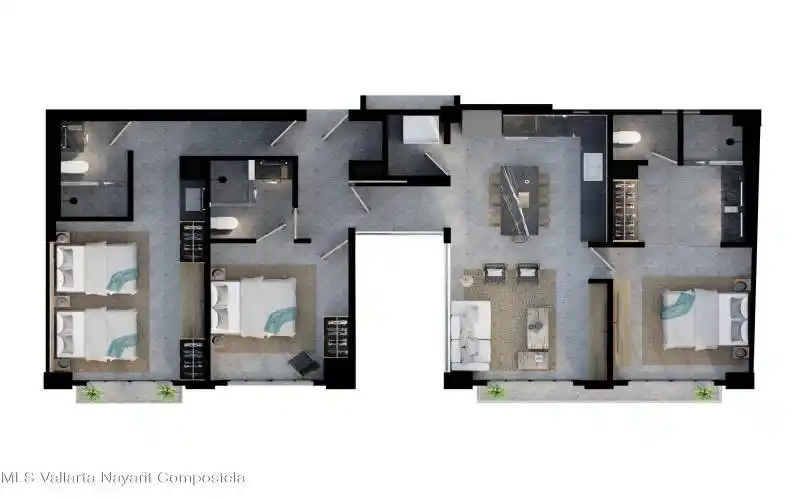 Model 3 Floor plan A