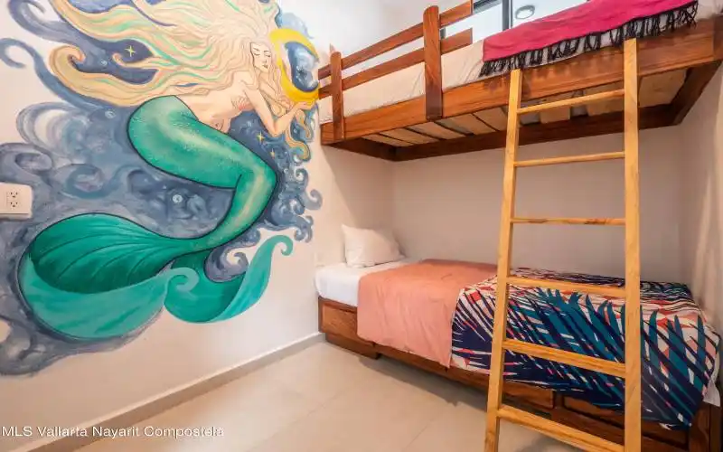 017 - bunk beds _ mural