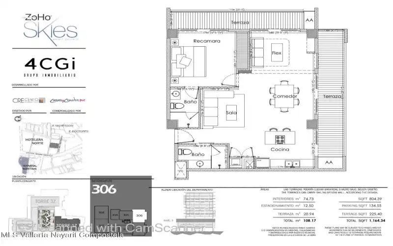 360 Maria Montessori, Puerto Vallarta, JALISCO, 2 Bedrooms Bedrooms, ,2 BathroomsBathrooms,Condo,For Sale,Maria Montessori,37803