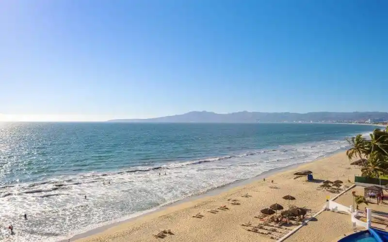 Miles of sandy beach