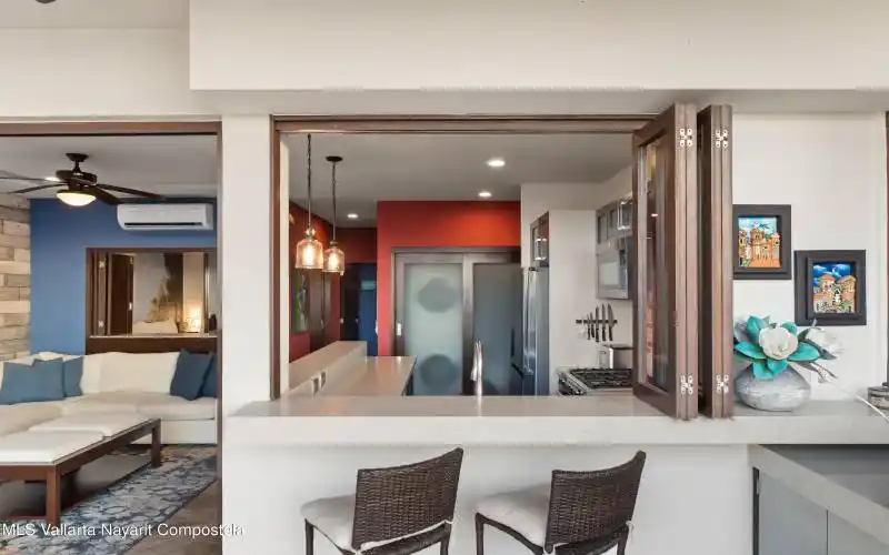 Balcony Pass-through
