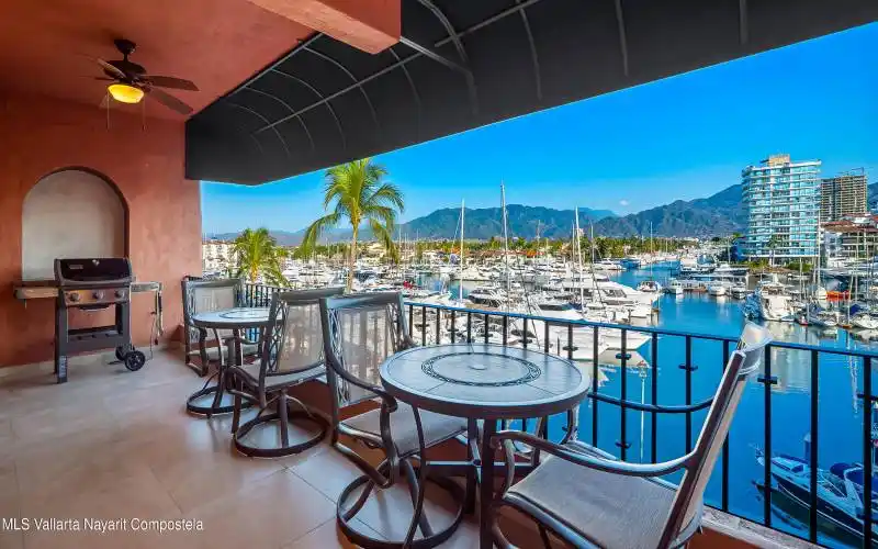 Terrace view to Marina