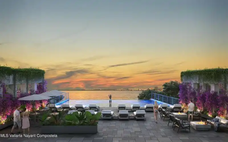 AMENITIES - INFINITY POOL