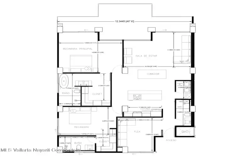 284 C. Gardenias, Puerto Vallarta, JALISCO, 2 Bedrooms Bedrooms, ,3 BathroomsBathrooms,Condo,For Sale,C. Gardenias,38097