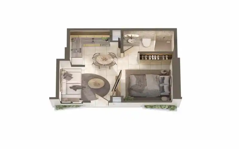 24. EVA - A UNITS (1 BED-1 BATH)