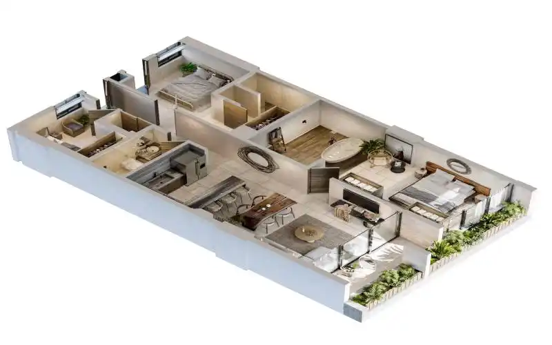 26. EVA - 06 & 07 UNITS (3 BEDROOMS - 3