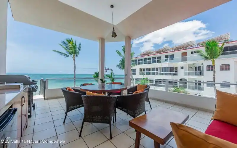 Terrace With Bay View