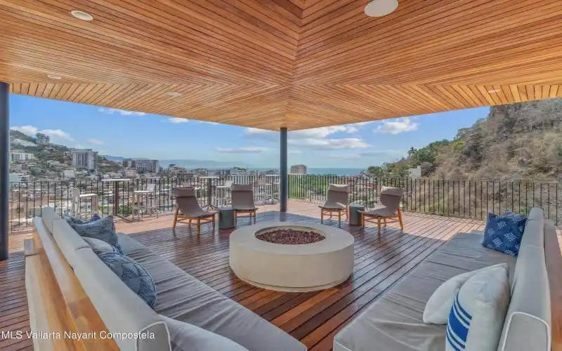 Rooftop Fire Pit