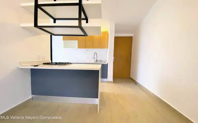 cocina con barra