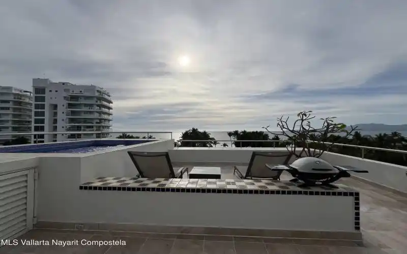 Sitting area on terrace