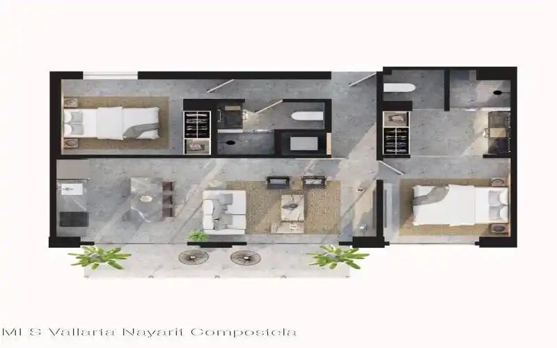 Model 5 Floor plan