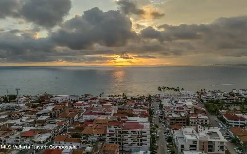 Drone Sunset
