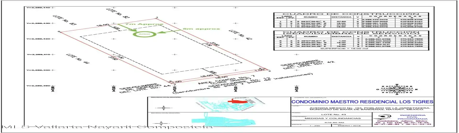 Plano Lote 43