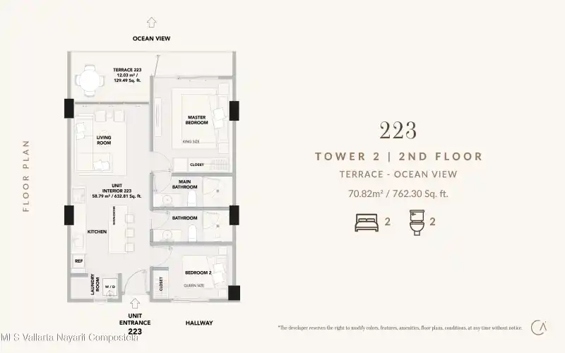 22A Av. Revolucion, Riviera Nayarit, NAYARIT, 2 Bedrooms Bedrooms, ,2 BathroomsBathrooms,Condo,For Sale,Av. Revolucion,39190