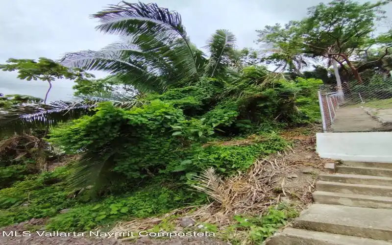lot is to the left of the  seapal stairs