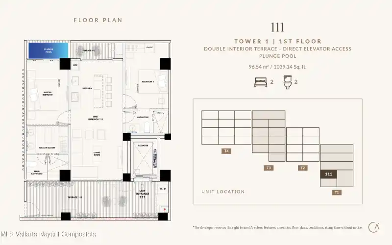 22A Av. Revolucion, Riviera Nayarit, NAYARIT, 2 Bedrooms Bedrooms, ,2 BathroomsBathrooms,Condo,For Sale,Av. Revolucion,39177