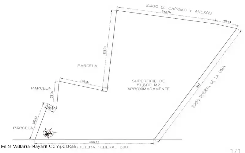 KM 80 CARRETERA FEDERAL 200 TEPIC-PU, Riviera Nayarit, NAYARIT, ,Land,For Sale,CARRETERA FEDERAL 200 TEPIC-PU,39566