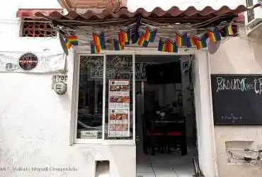 Brooklyn Cafe Entrance