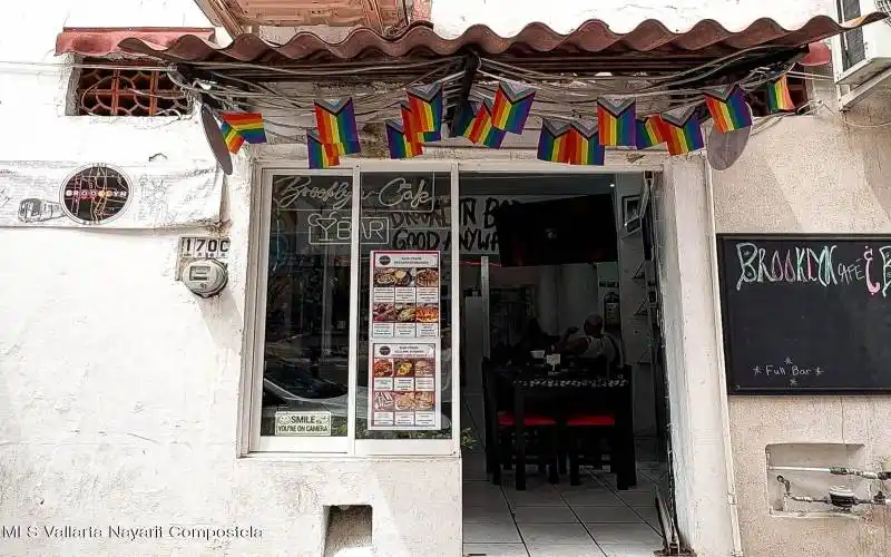 Brooklyn Cafe Entrance