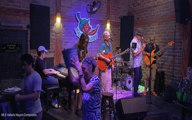 Nacho Daddy Band On Stage