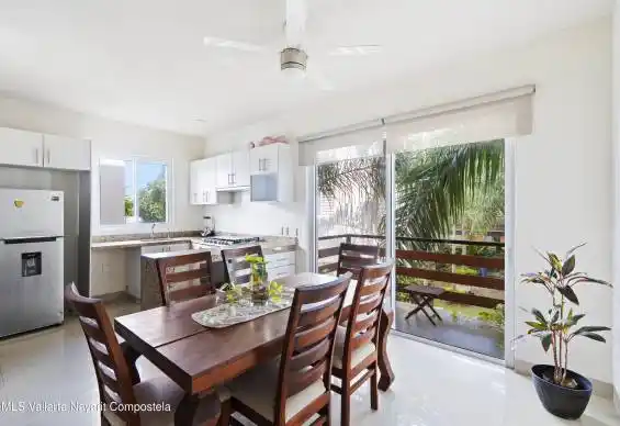 Kitchen and dinning area