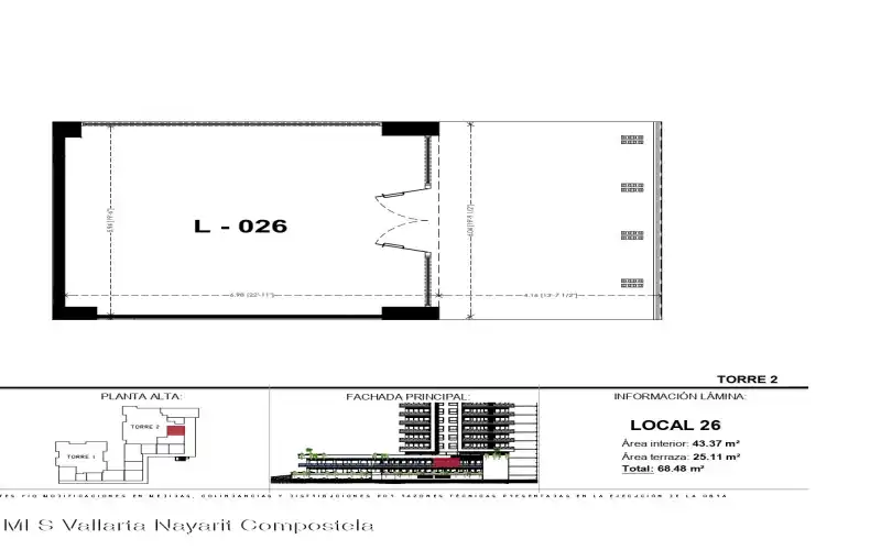 S/N Boulevard Medina Ascencio, Puerto Vallarta, JALISCO, ,Commercial,For Sale,Boulevard Medina Ascencio,40074