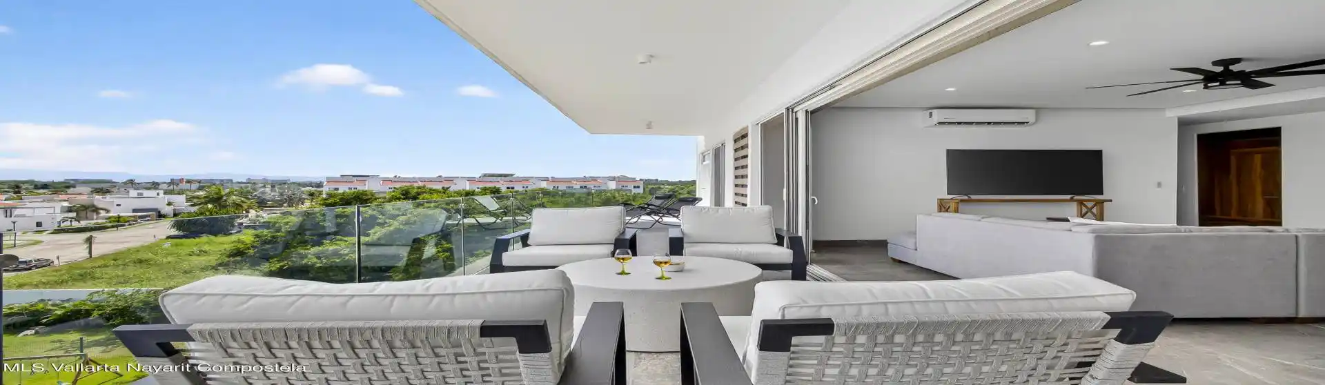 Front balcony view