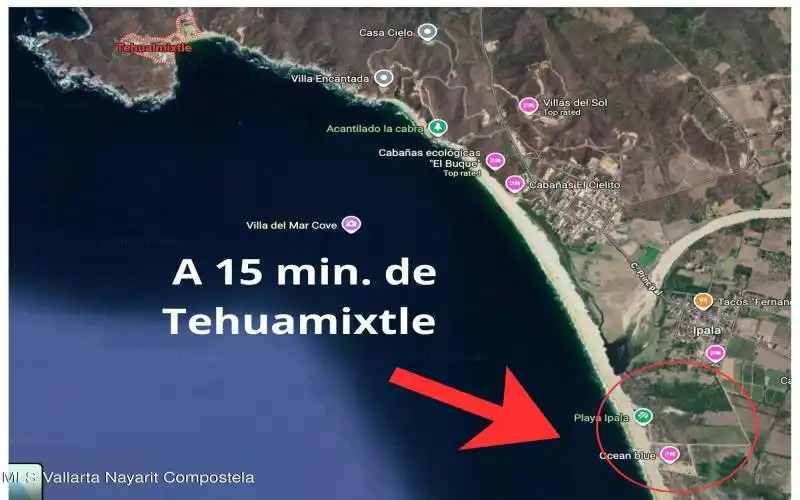 A 15 min. de Tehuamixtle