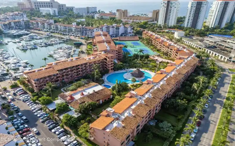 Marina and 1 block to the beach