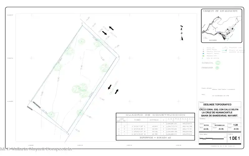 6 Coral Calle, Riviera Nayarit, NAYARIT, ,Land,For Sale,Coral,40638