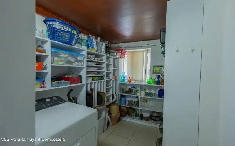 STORAGE AND SERVICE ROOM