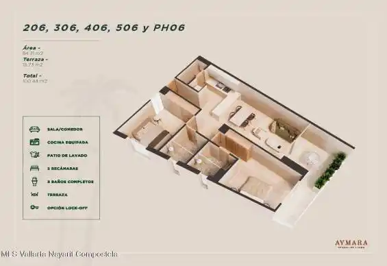 113 Berlin, Puerto Vallarta, JALISCO, 2 Bedrooms Bedrooms, 0 ,2 BathroomsBathrooms,Condo,For Sale,Berlin,0,42667