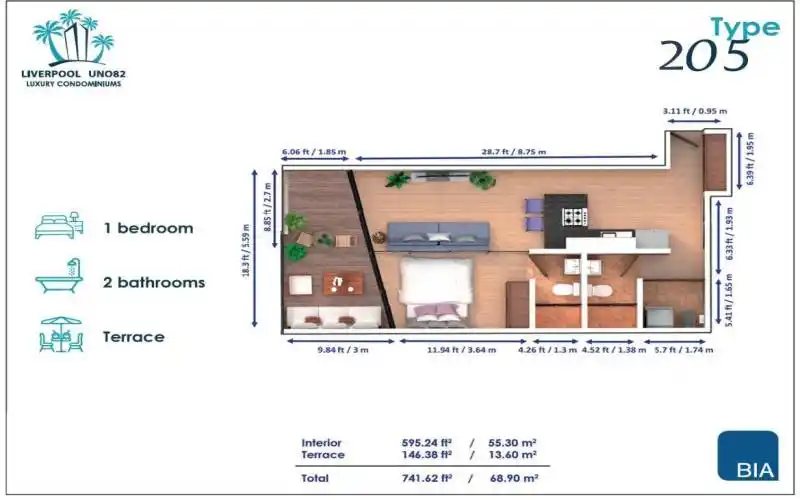 Floor Plan 205