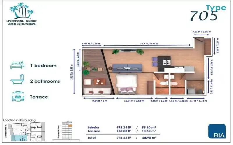 Floor Plan 705